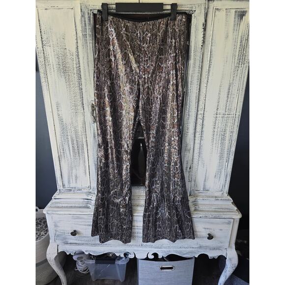 Anthropologie Sequin Pants - New Size 6 - Picture 5 of 5